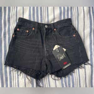 NWOT Levi’s premium High Rise 501 Shorts
